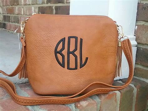 Monogrammed Leather Purses & Accessories for Women